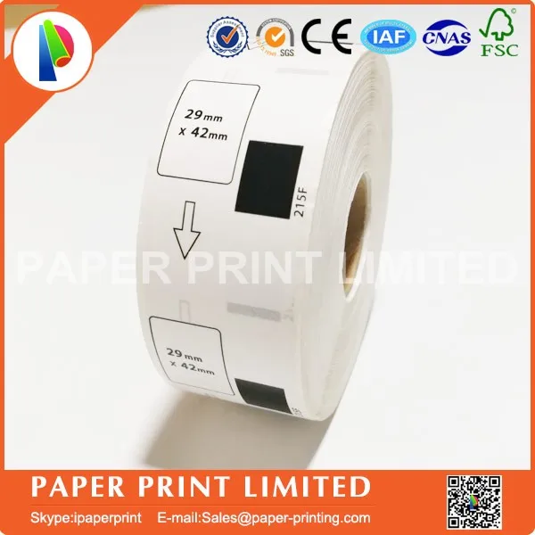 20 рулонов для заправки ярлыков совместимых со стандартными фотоэтикетками 29 мм *