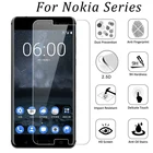 Закаленное стекло для Nokia 7,2 7,1 7 Plus, Защита экрана для Nokia 6,2 6,1 6, защитное стекло на Nokia 5,1 5 9H HD, защитная пленка