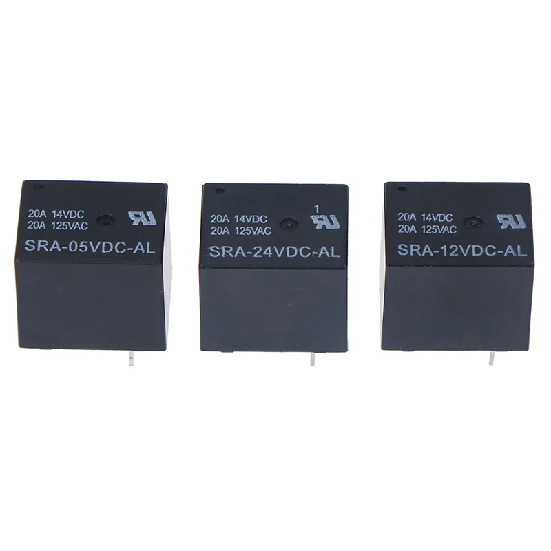 1 шт. SRA 05VDC AL 12VDC 24VDC 5 В 12 24 постоянного тока 20A T74 4PIN реле|Реле| |