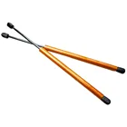 1 пара для VW Transporter T6 Caravelle 2015-2017 подъемные опоры опорные стойки ударные задние Багажники багажника из углеродного волокна