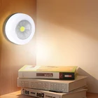 Современный COB светодиодный настенный светильник 3 Вт, бра, кухонный шкаф, шкаф, нажимной кран, домашняя лампа, настенный светильник, Светильники для ванной комнаты
