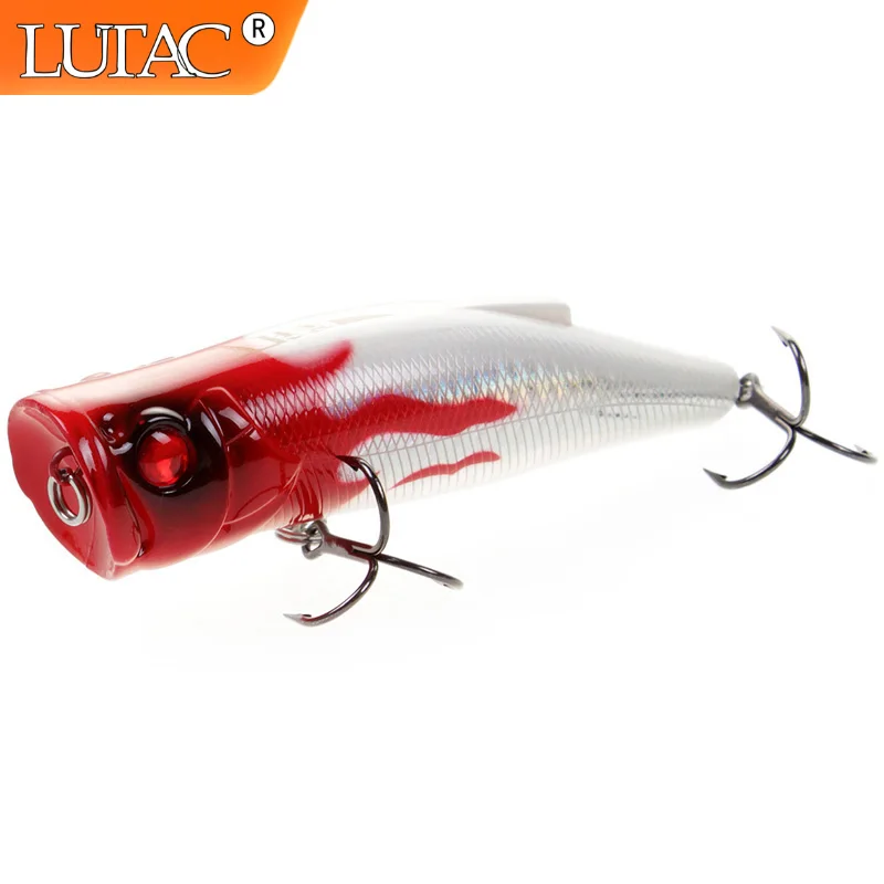 

Fishing Pesca Wobblers Popper Lure For LUTAC 70mm 10g Artificial Tackle