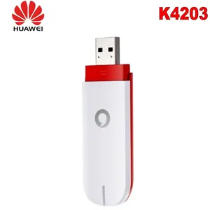 lot of 50pcs unlocked huawei vadafone k4203 usb 21 6 mbps hspa mobile broadband modem dongle 3g free global shipping