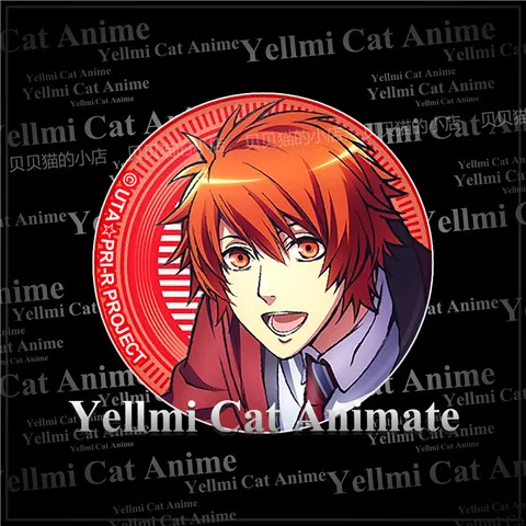 1 шт. аниме Uta no Prince Sama Ichinose Tokiya Ranmaru Spilla подарки для фанатов железная брошь булавки