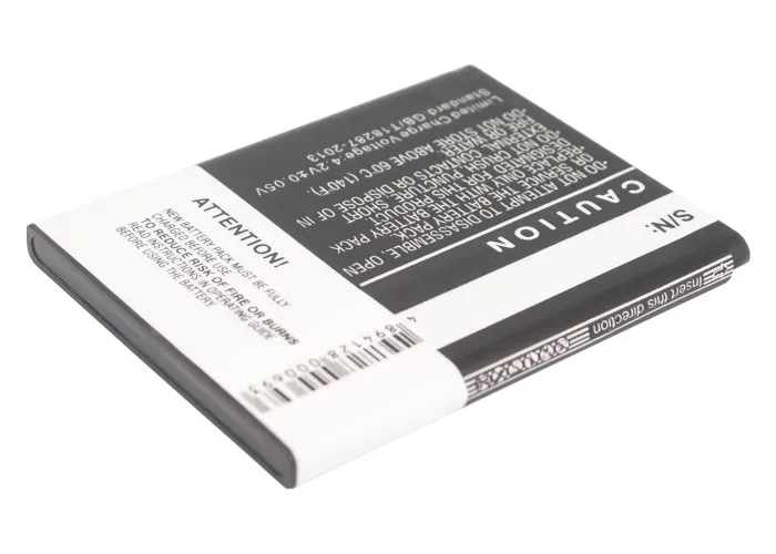 Аккумулятор Cameron Sino для Sony Ericsson BST-33 Idou Aino Naite K530i K550i K630i K660i K800i K810i 900 мА · ч/Вт ч |