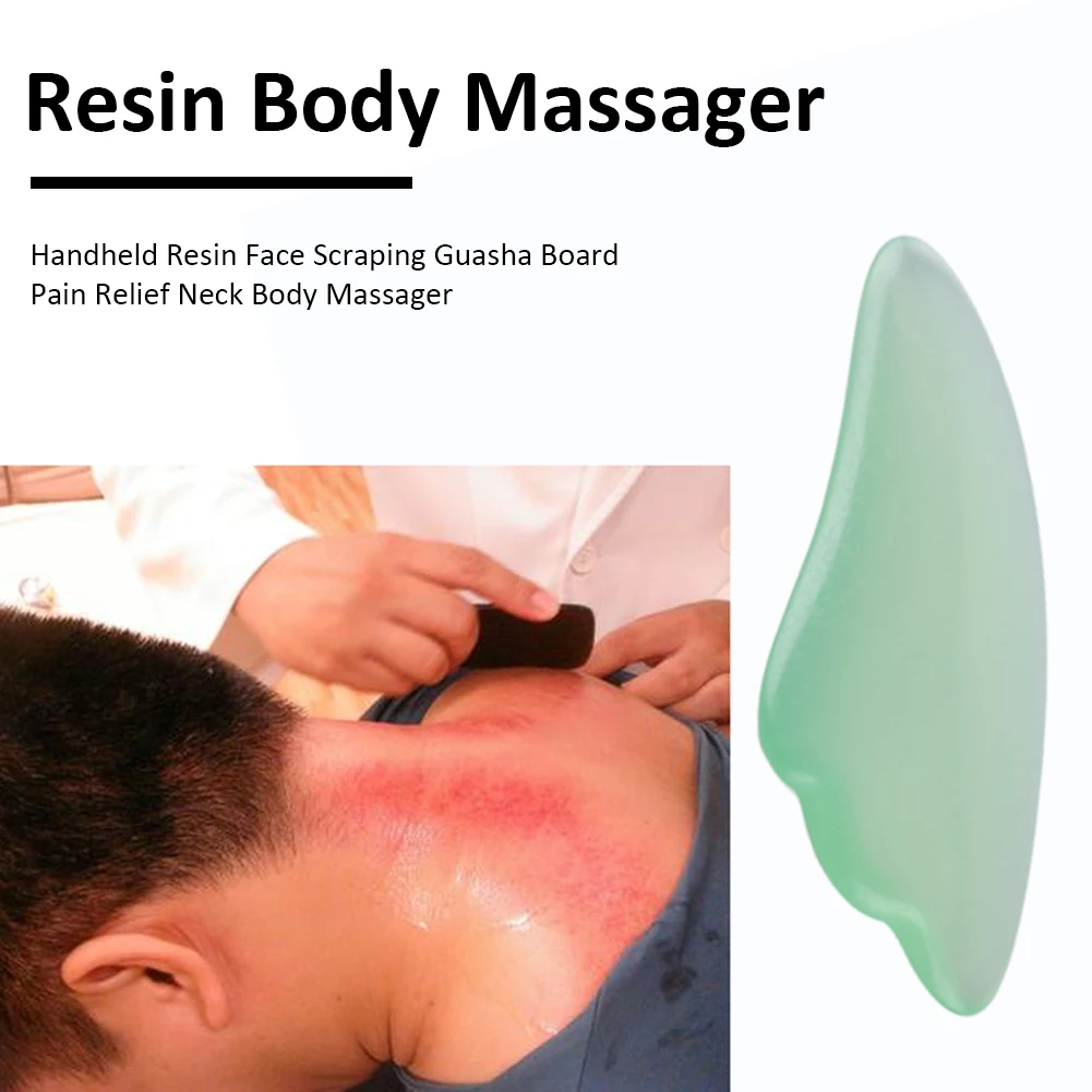 

Gua Sha Scraping Board Facial Massager Full Body Scraper Prevents Wrinkles SPA Massage Board Scriaping Plate Beauty