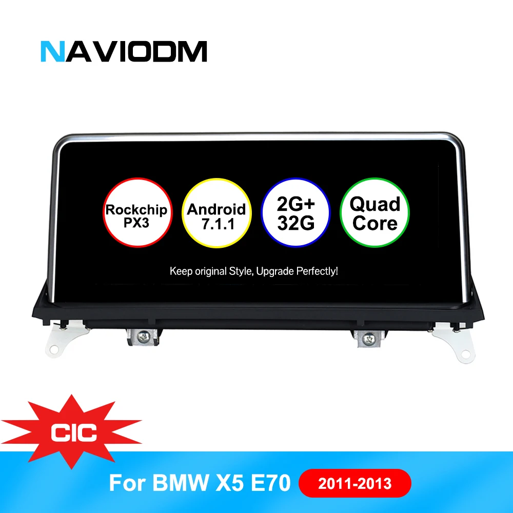 Автомобильный мультимедийный аудио навигатор на Android 10 25 с экраном 7 1 дюйма для BMW