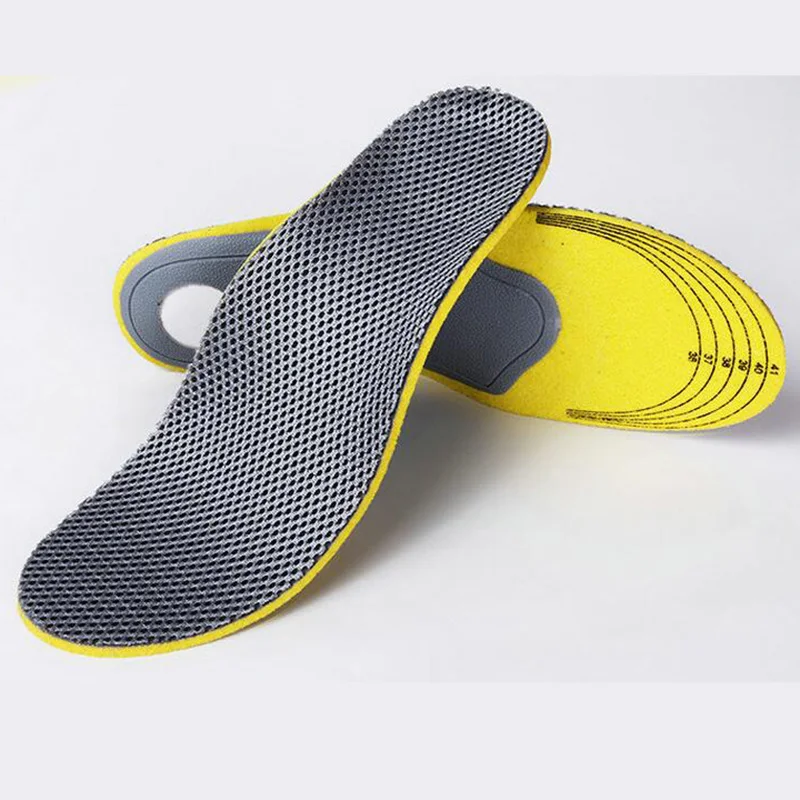 Стельки для обуви мужчин и женщин дышащая стелька поддержка свода стопы вставка