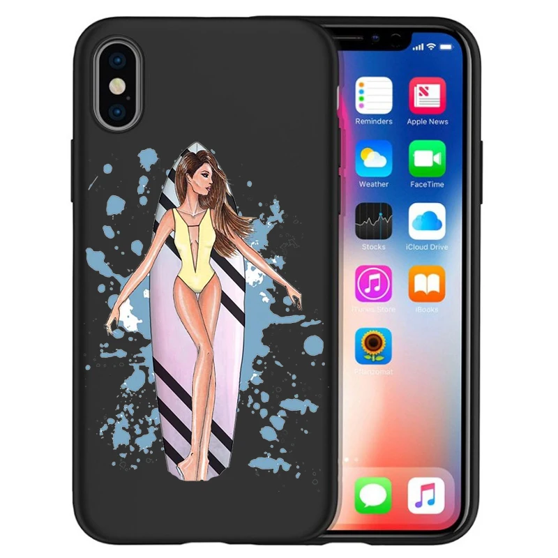 Модная кожаная сумка для девушек черный чехол телефона Racer Box iPhone 11 Pro Max XS XR X 8 7 6S Plus