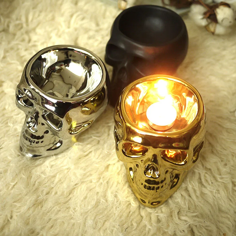 

Big Gold Metal Candle Holder Table Modern Creative Outdoor Minimalist Vintage Nordic Silver Gothic Bougeoir Home Decor BY50ZT