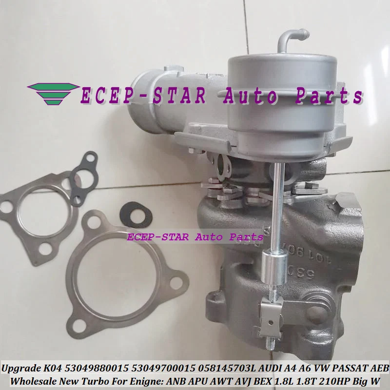Бесплатная доставка K04 53049700015 53049880015 турбо для AUDI A4 A6 95 1 8 обновление Volkswagen VW PASSAT AEB