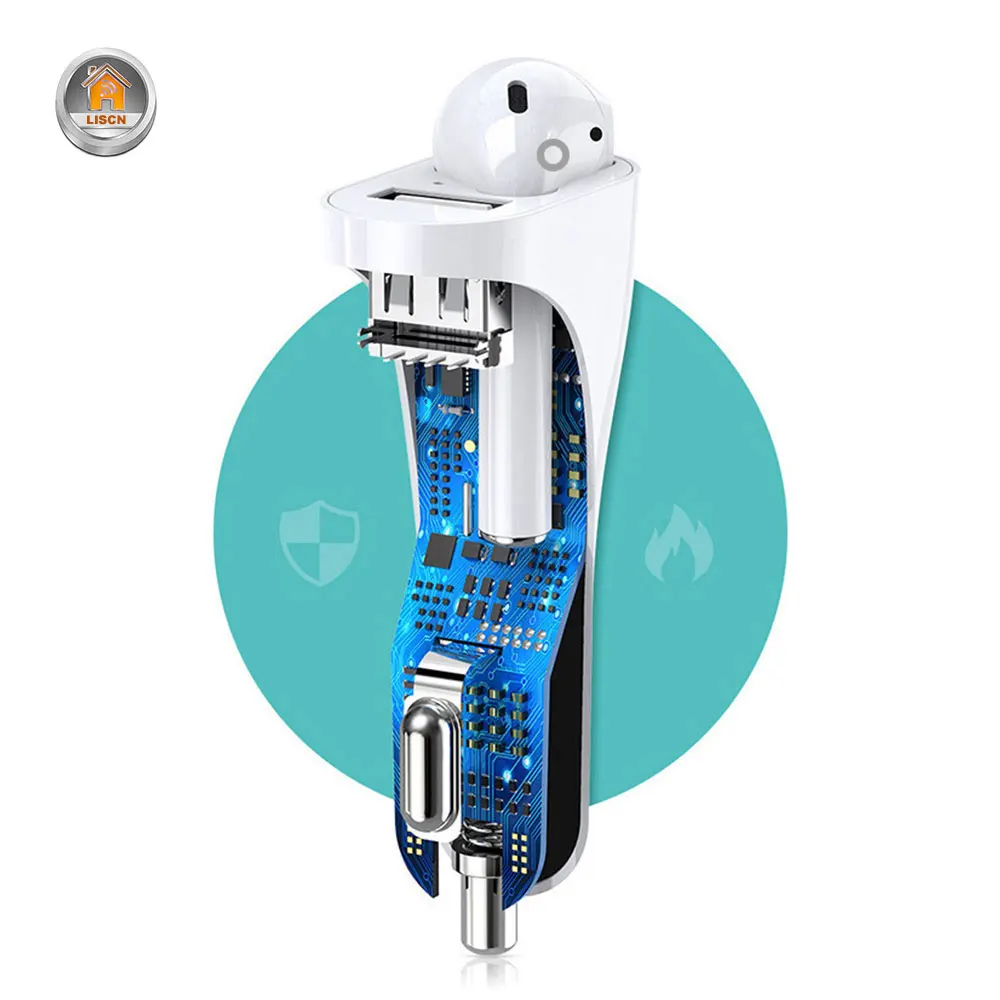 2 в 1 автомобильные Bluetooth наушники с USB портом|Автомобильный комплект Bluetooth| |