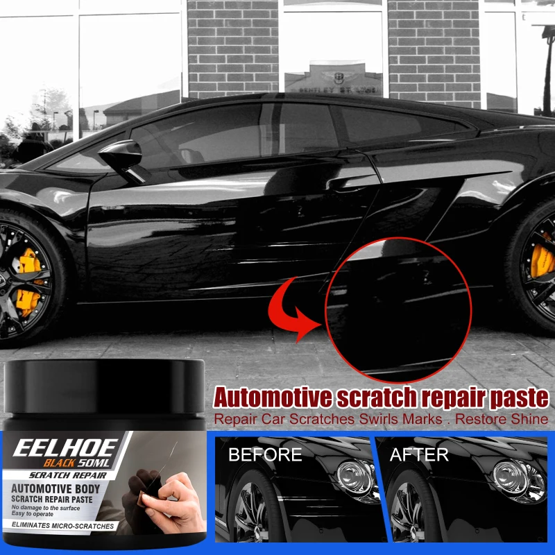 

JOSHNESE 50ml Car Scratch Repair Paste Car Paint Repair Auto Care Scratch Remover Paste Auto Body Scratch Repair Paste Car Wash