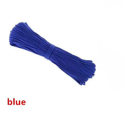 blue 10M 10 м 4 мм/10 мм цветной плетеный нейлоновый шнур для кемпинга, веревка ручной работы, веревка для одежды, шнуры для украшения дома - Цвет: blue 10M