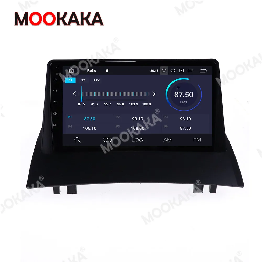 Автомагнитола для Renault Megane 2 2002 2009 Android10 мультимедийный проигрыватель с GPS 360