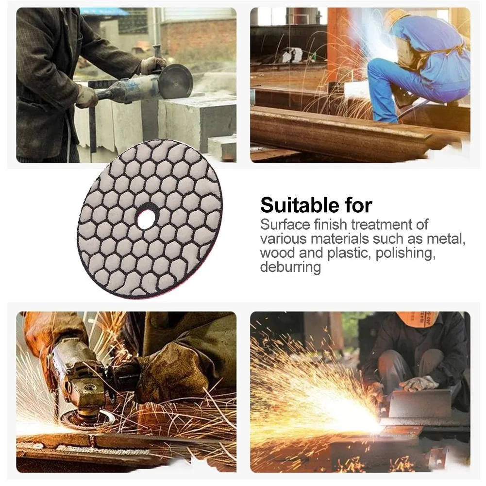 

Diamond Polishing Pad Dry Sanding Discs For Granite Marble Grinding M10