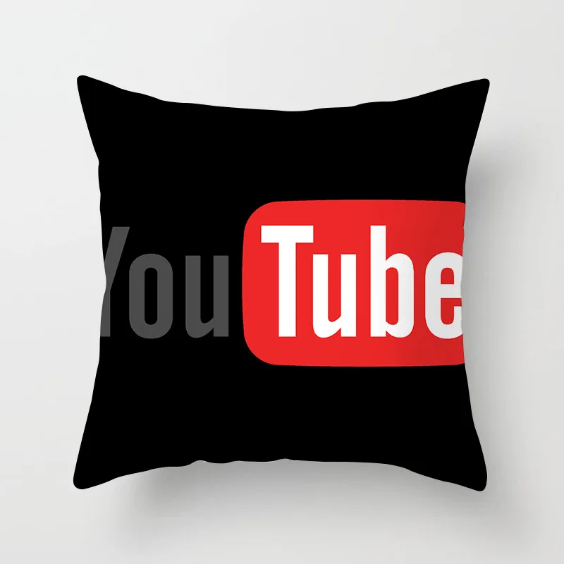 

App Pillow Case Brand Cushion Cover Letter Decoration Logo Throw Pillows Livingroom Wedding Holiday Pillowcase Home Decor