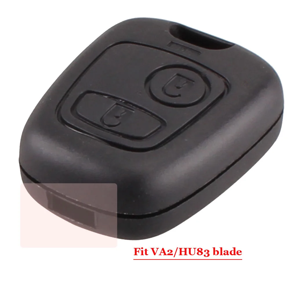 XNRKEY хорошее качество 2 кнопки чехол для дистанционного ключа от машины Peugeot 307 или