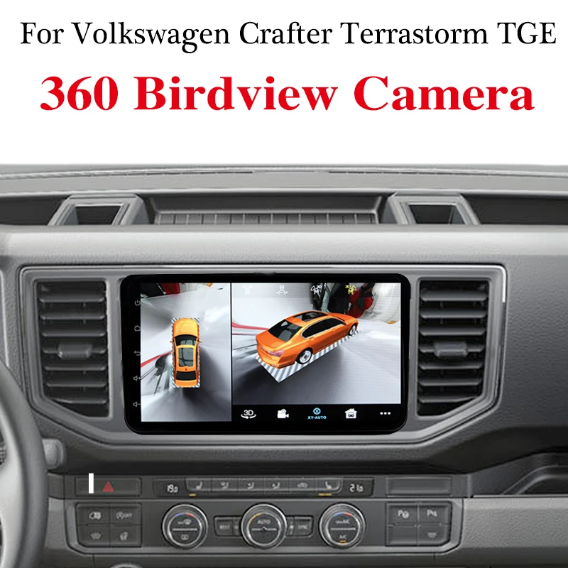 Автомобильный мультимедийный плеер для Volkswagen VW Crafter Terrastorm TGE с GPS-навигацией и