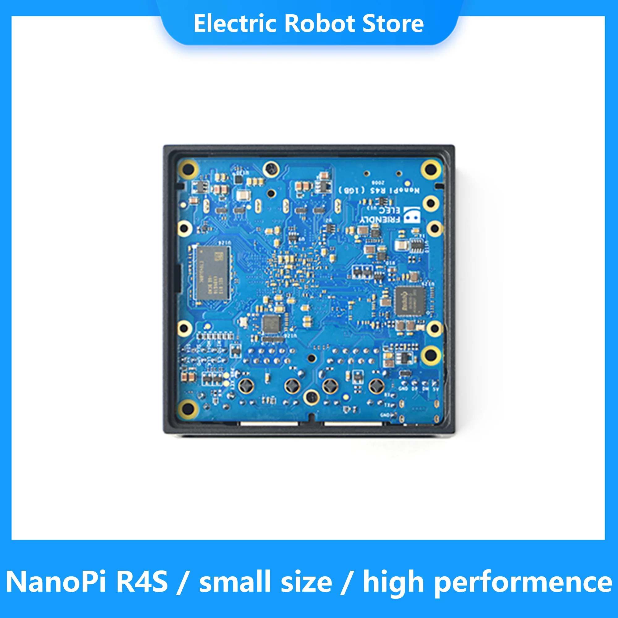 Friendlyelec Nanopi R4S 1 Гб двойные Гбит/с шлюзы Ethernet поддержка системы Openwrt Lede Linux Rockchip RK3399