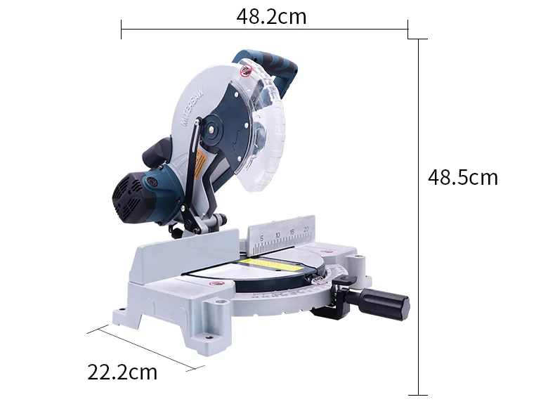Станок для резки алюминия деревообрабатывающий многофункциональный с углом 45