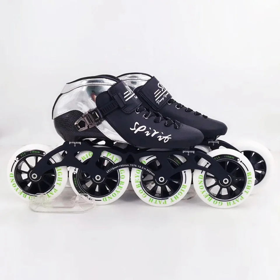 

Japy 2019 Spirit Speed Inline Skates Carbon Fiber Professional Competition Skates Racing Skating Patines Similar Powerslide F070