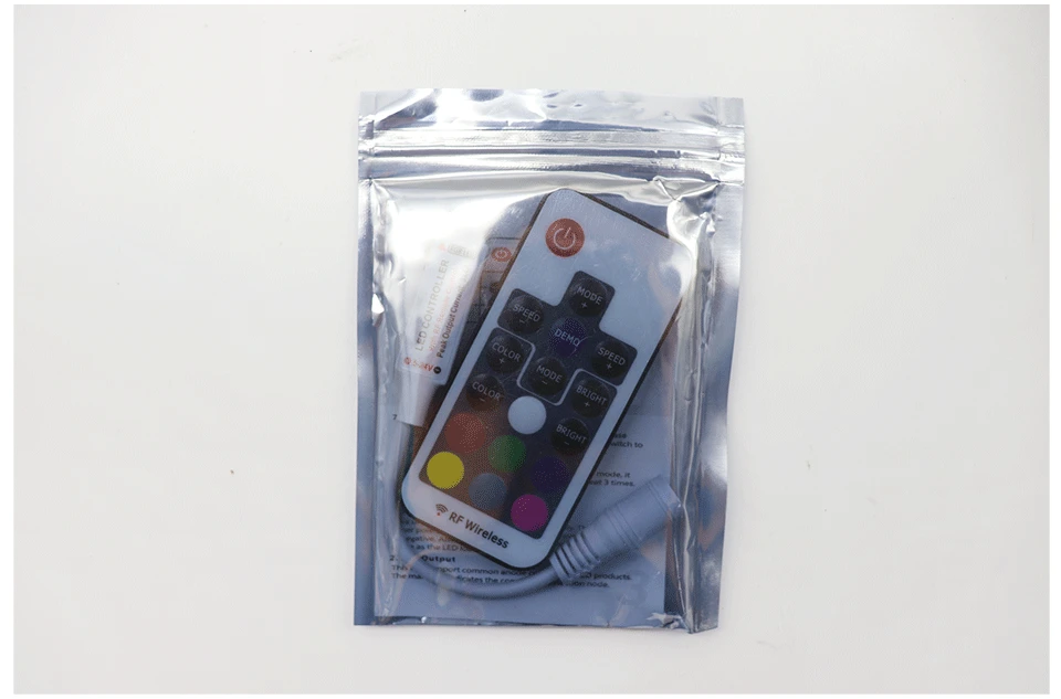 Мини Led RGB пульт дистанционного управления DC5-24V 17key RF беспроводной контроллер с 4pin Женский DC для 5050 12A RGB светодиодные ленты освещение