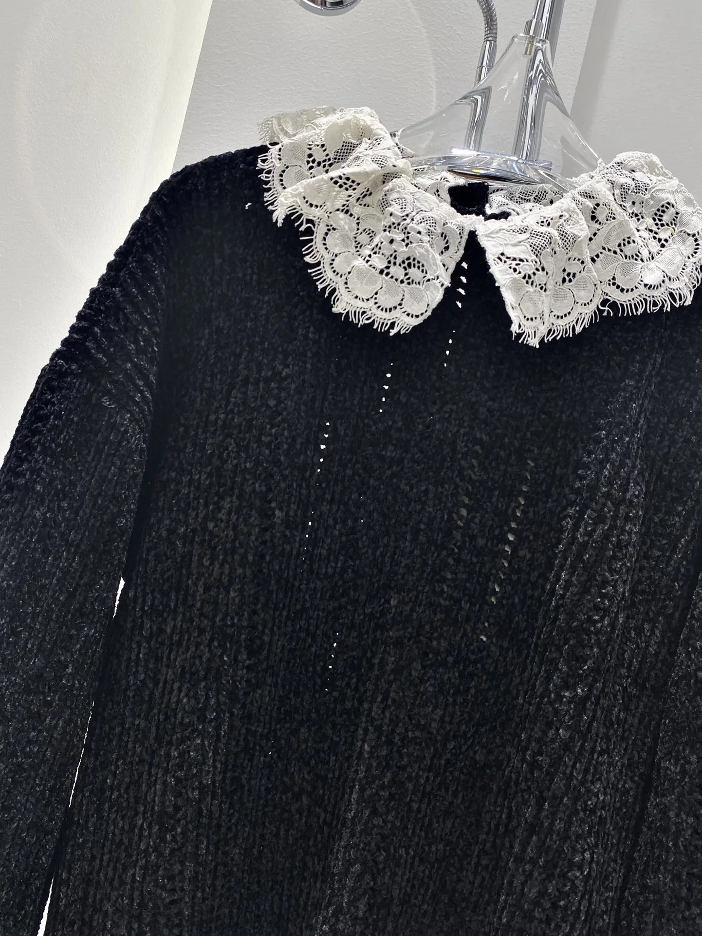 Новый женский свитер с воротником 2021 |