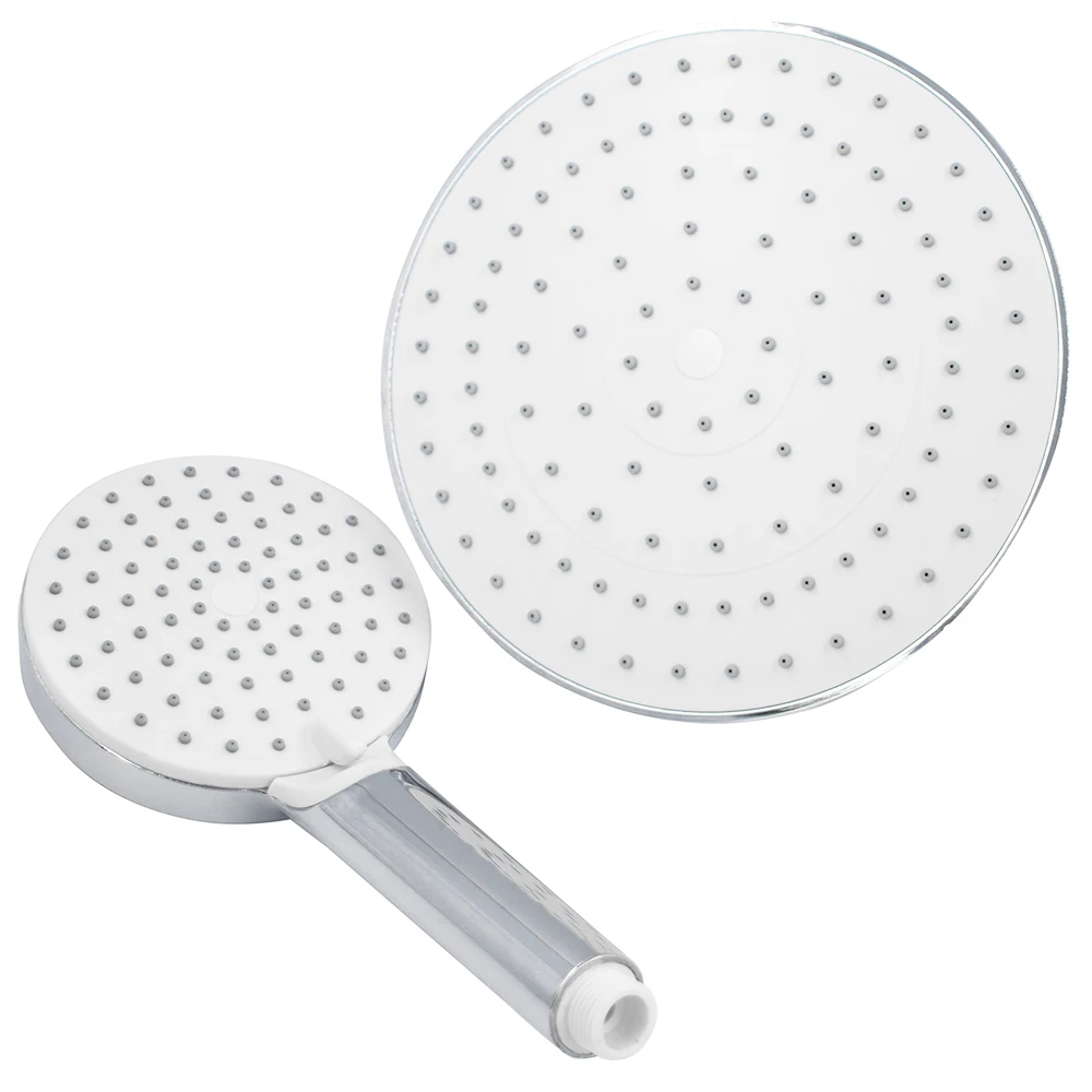 3 режима душевая головка ручной регулируемый круглый топ спрей из нержавеющей