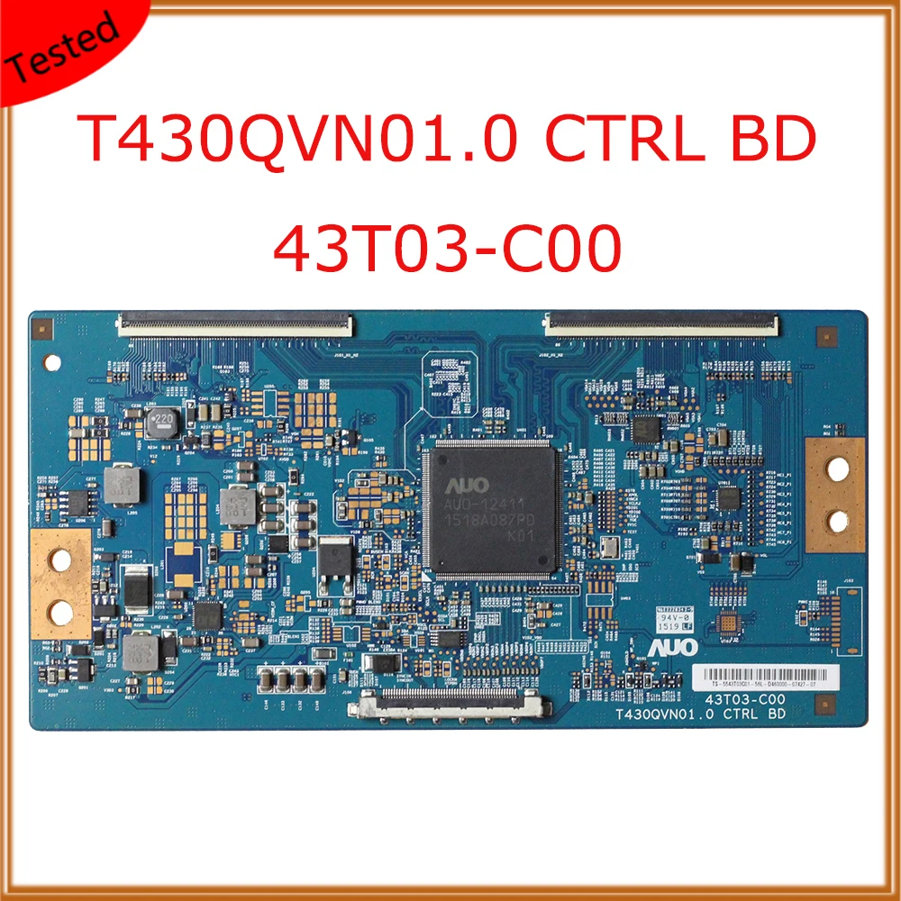 

T430QVN01.0 CTRL BD 43T03-C00 For TCL L43E5800A-UD TV T Con Board Display Equipment Teste De Placa TV Plate Original T-CON Board