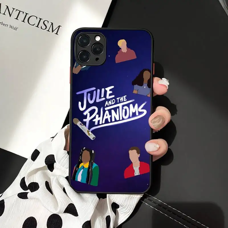 

Julie and the Phantoms cartoon Phone Cases Matte Transparent for iPhone 7 8 11 12 s mini pro X XS XR MAX Plus cover funda