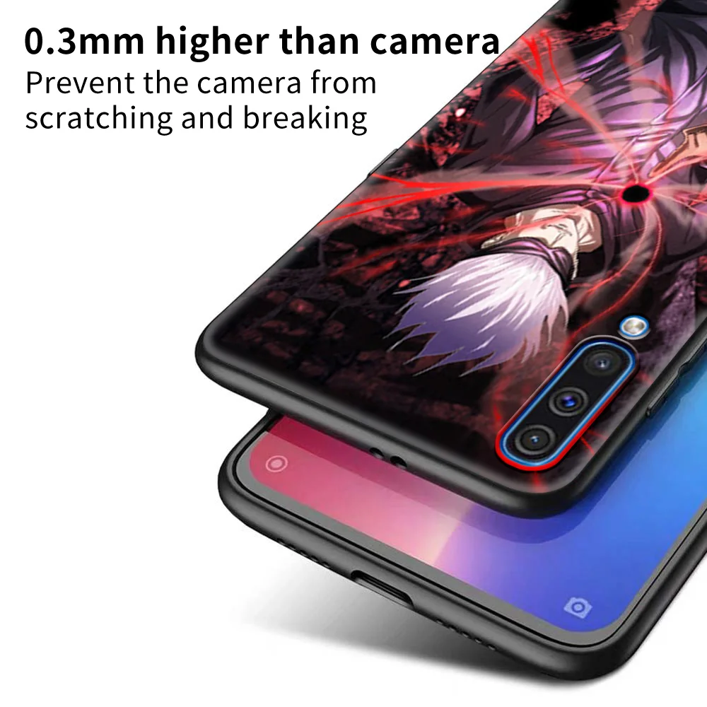 

Phone Case For Samsung Galaxy A90 A80 A70 A60 A50 A40 A30 A20 A10 Black Silicone Cover Jujutsu Megumi