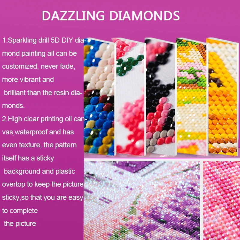

Diamond Painting Cute animal Cross Stitch 5D Diamond Embroidery Mouse Animal Mosaic Rhinestone Photo Home Decoration