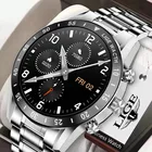 Смарт-часы LIGE 2022 мужские с поддержкой Bluetooth и Пульсометром