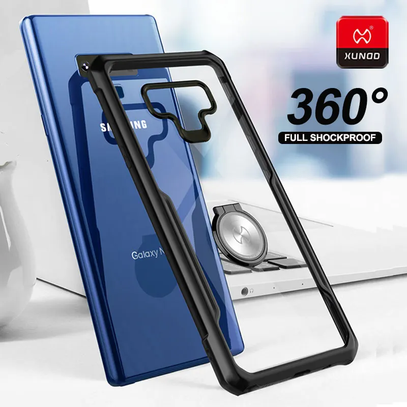 Роскошный мягкий Силиконовый противоударный чехол для samsung Galaxy Note 9, чехол для телефона с кольцом на палец, полный защитный чехол s, магнитный автомобильный держатель