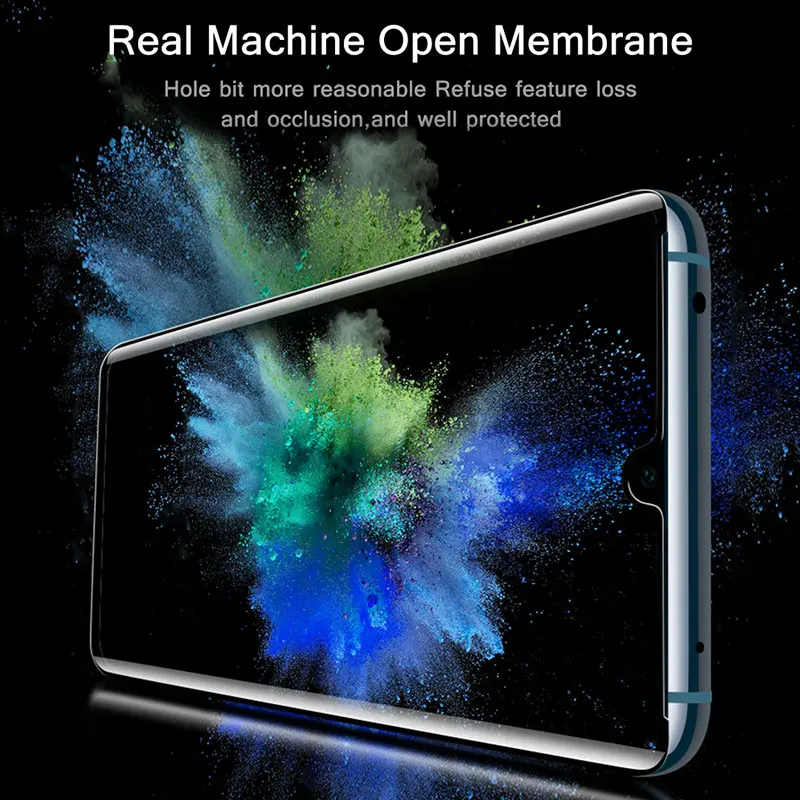 Протектор экрана для huawei P30 Pro закаленное стекло 3D закругленные края полное покрытие протектор экрана для huawei P30 Pro стеклянная пленка