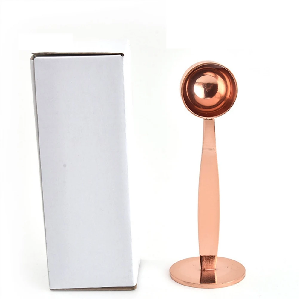 

Stainless Steel Powder Press Spoon 2In1 Coffee Spoon Dual-Purpose Coffee Bean Spoon Coffee Maker Accessories