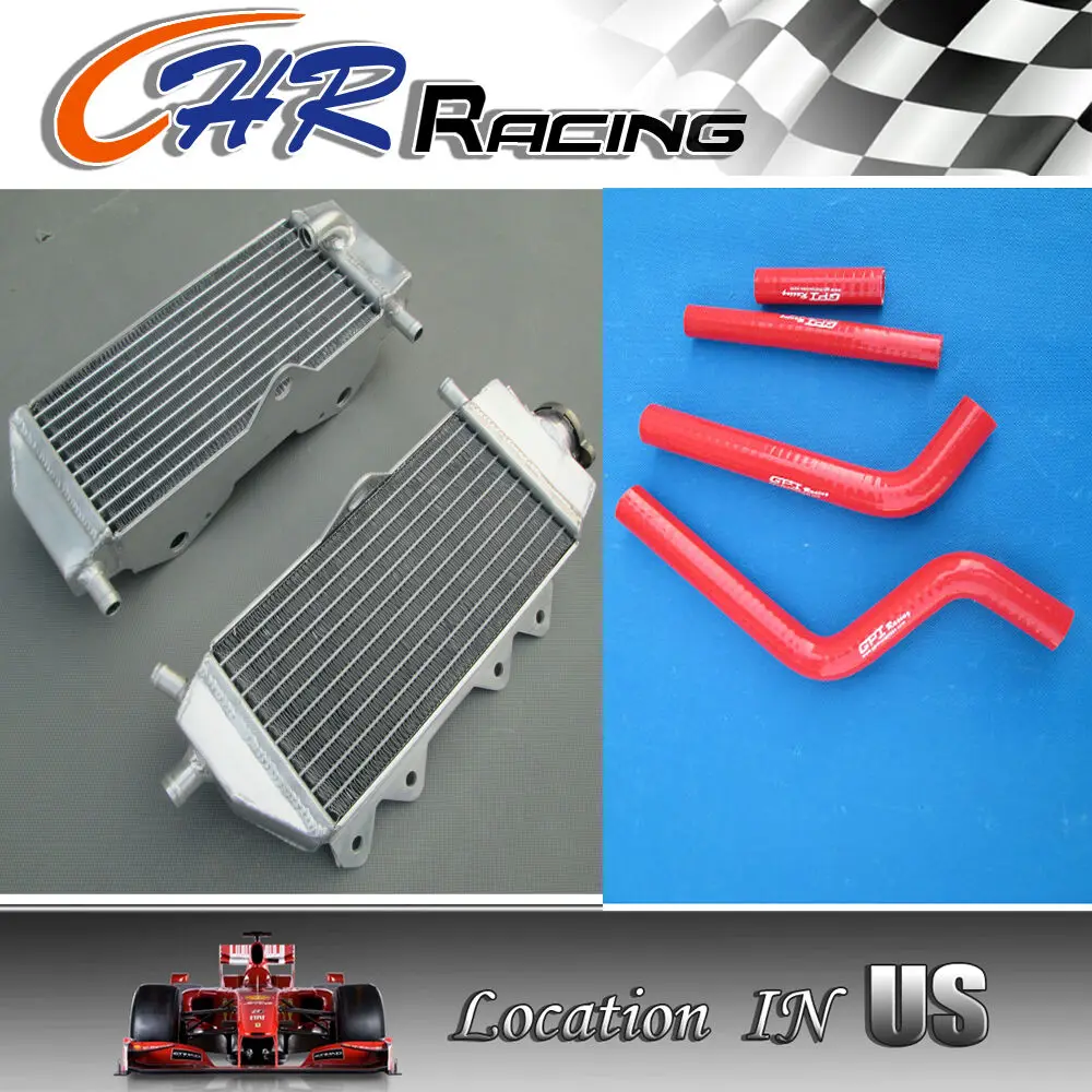 

FOR Yamaha YZ125 YZ 125 2005-2013 2006 2010 2012 2013 Aluminum Radiator and HOSE