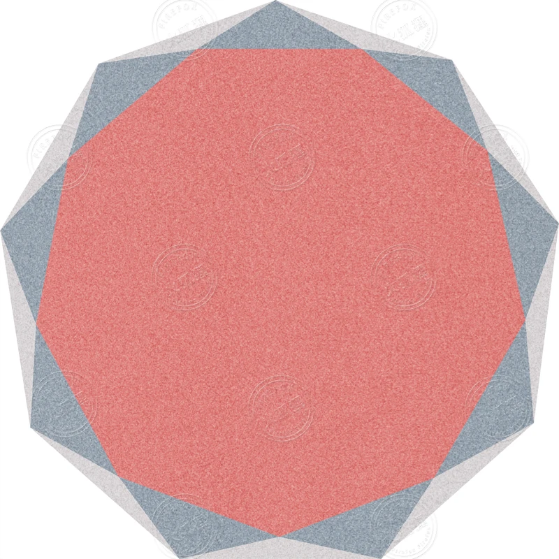 Koop Nieuwe Onregelmatige Geometrische Tapijt Voor Woonkamer Badkamer Tapijten Creatieve Slaapkamer Bed Deken Deken Studie Yoga Teppich Mat