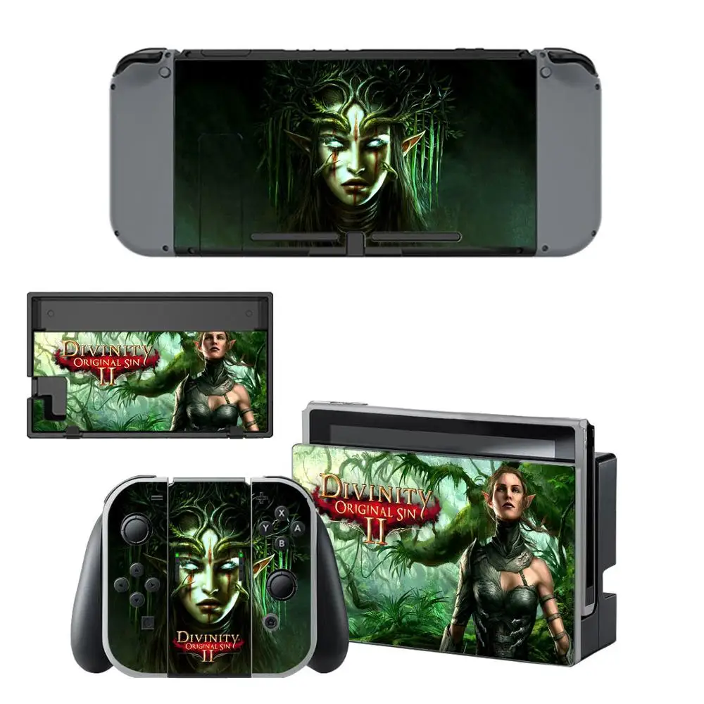 Divinity: Оригинал Sin 2 Switch Skin nintendo switch наклейка для полный комплект лицевой панели s