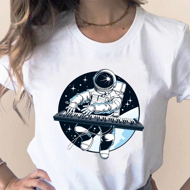 

Футболка женская, с коротким рукавом и принтом, летняя, размера плюс, 5xl