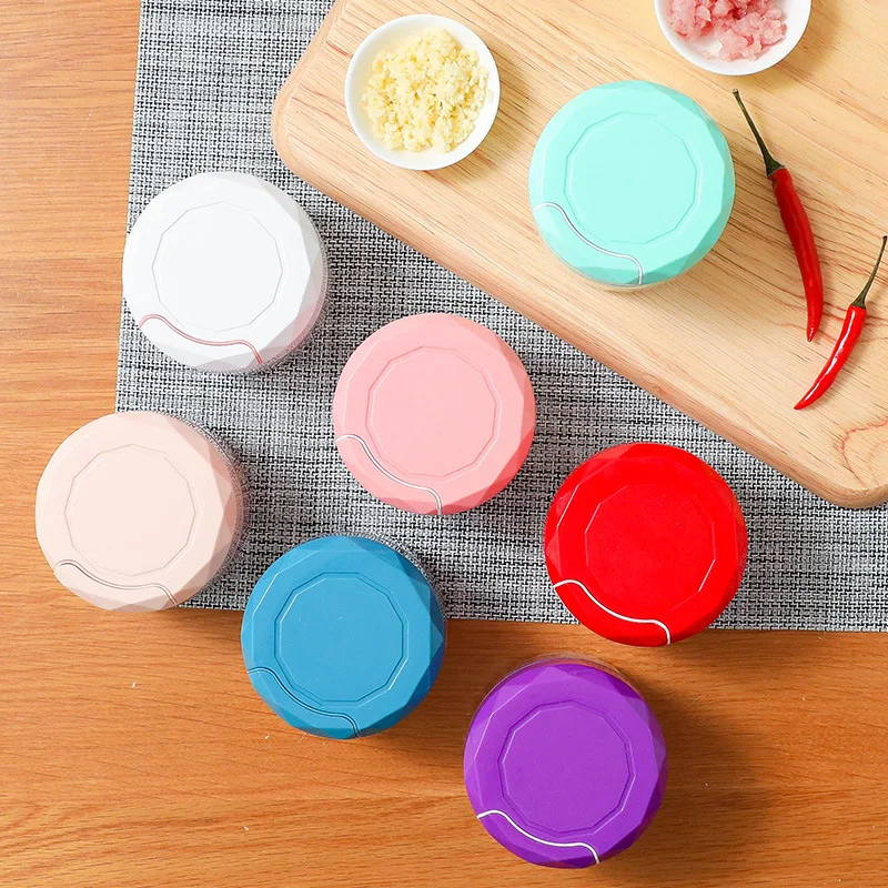 

Kitchen Mini Garlic Puller Hand-pulled Vegetable Grinter Cutter Agitator Household Food Crushed Pounded Accessories Kitchenware