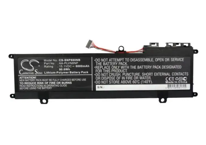 Cameron sino 6000 мА/ч батарея для SAMSUNG ATIV книга 8 NP880Z5E NP880Z5E-X01 NP880Z5E-X01AU NP880Z5E-X01CH NP880Z5E-X01DE |