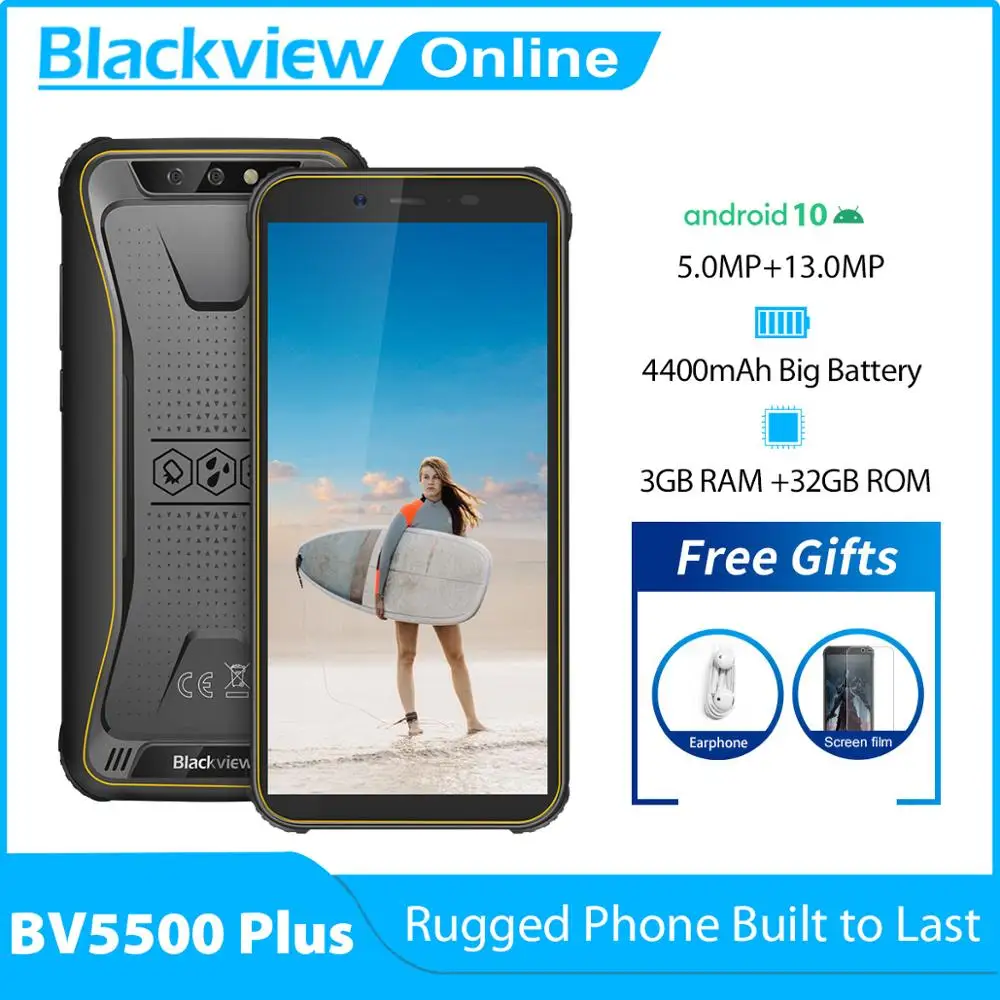 Смартфон 5.5&quot Blackview BV5500 Plus 3+32Гб в ассортименте.|Смартфоны| |