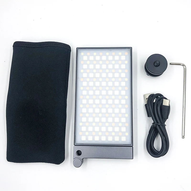 Godox M1 2500k 8500k полноцветный RGB светодиодный светильник карманный из алюминиевого