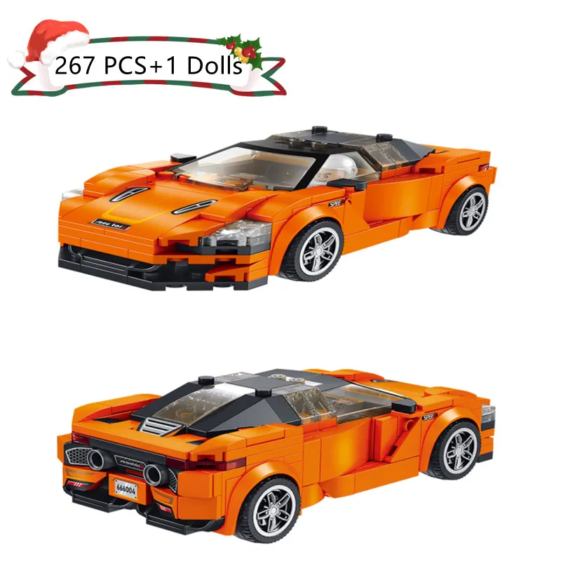 

Speed Champion 720S Car Model City Racing Classic Rally Racer Supercar DIY Building Block Set Children's Toy Technology Brick