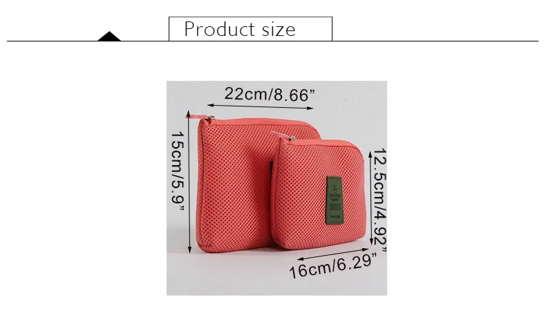 

Waterproof Ipad Storage Bag Organizer USB Data Cable Earphone Wire Pen Power Bank Portable Travel Storage Bags