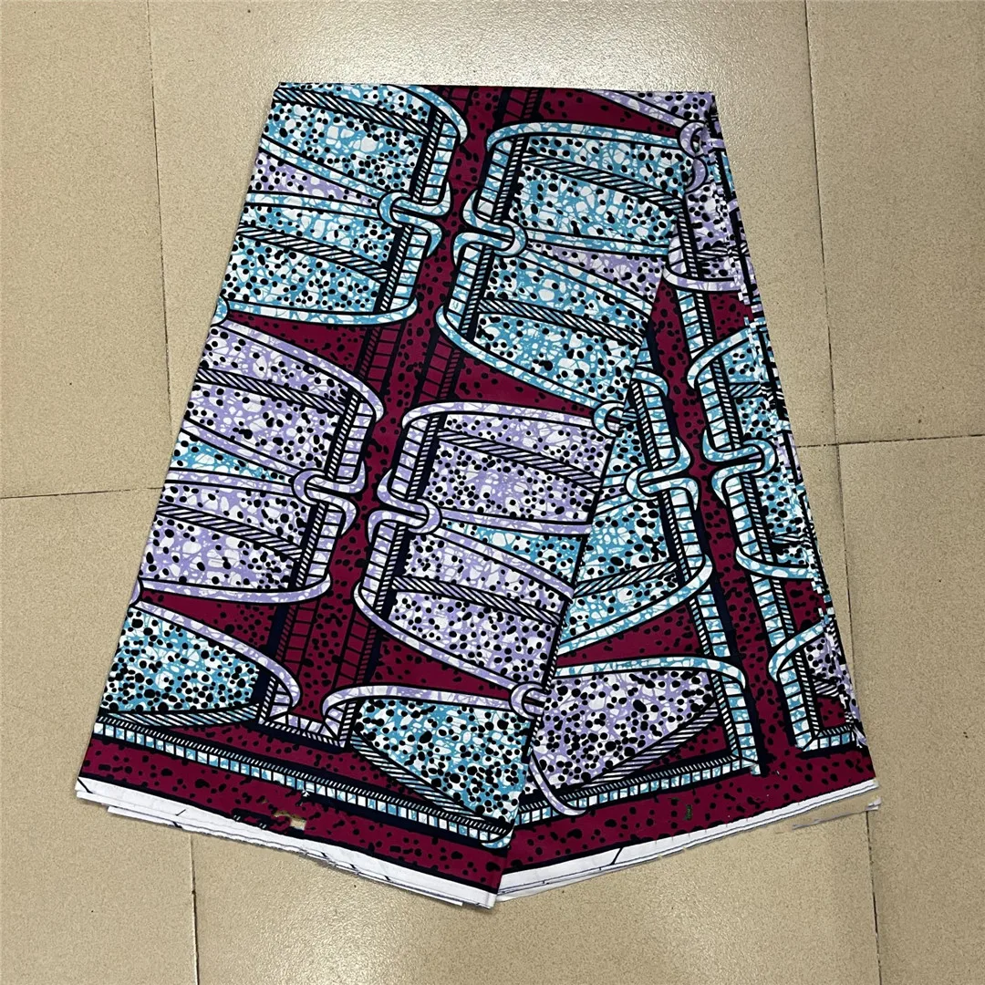 

Wholesale price! African Wax Fabric 2021 High Quality Ankara Wax Print Fabric Printing 100% Cotton African Real Wax Fabric
