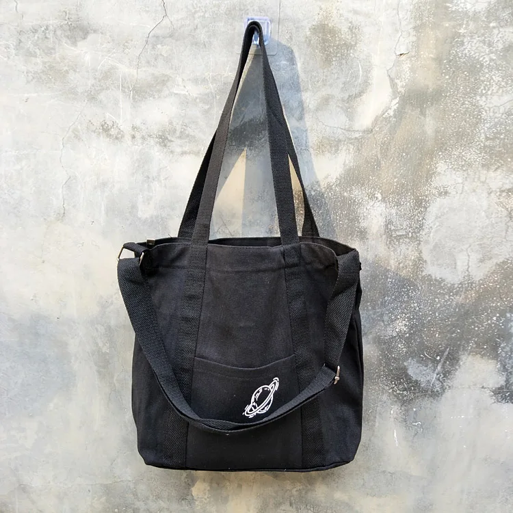 Модные холщовые сумки для женщин мессенджеры с мультяшным рисунком на ремне