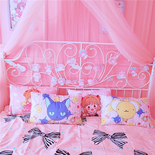 40x60 см Cardcaptor Sakura Girl Мягкий Чехол на подушку для дома спальни наволочки с рисунком